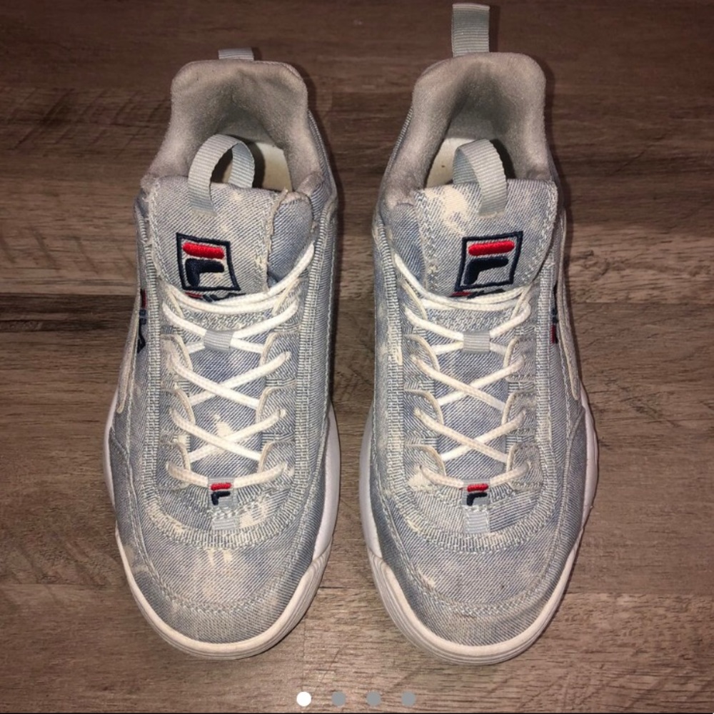 Denim Fila Disruptors